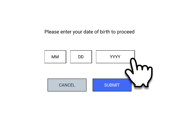 MikMak Commerce - Compliance - Age Gate
